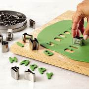 Set of 26 Stainless Steel Alphabet Cookie Cutters for Baking and Cake Decoration