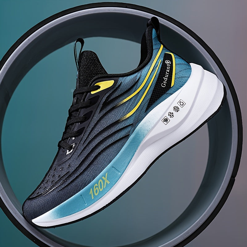 Men's Breathable Running Shoes Non-Slip Sole Athletic Sneakers for Jogging Outdoor