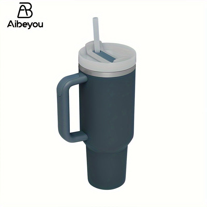 Insulated Stainless Steel Travel Mug 30oz Double-Layer Leak-Proof Hot Cold