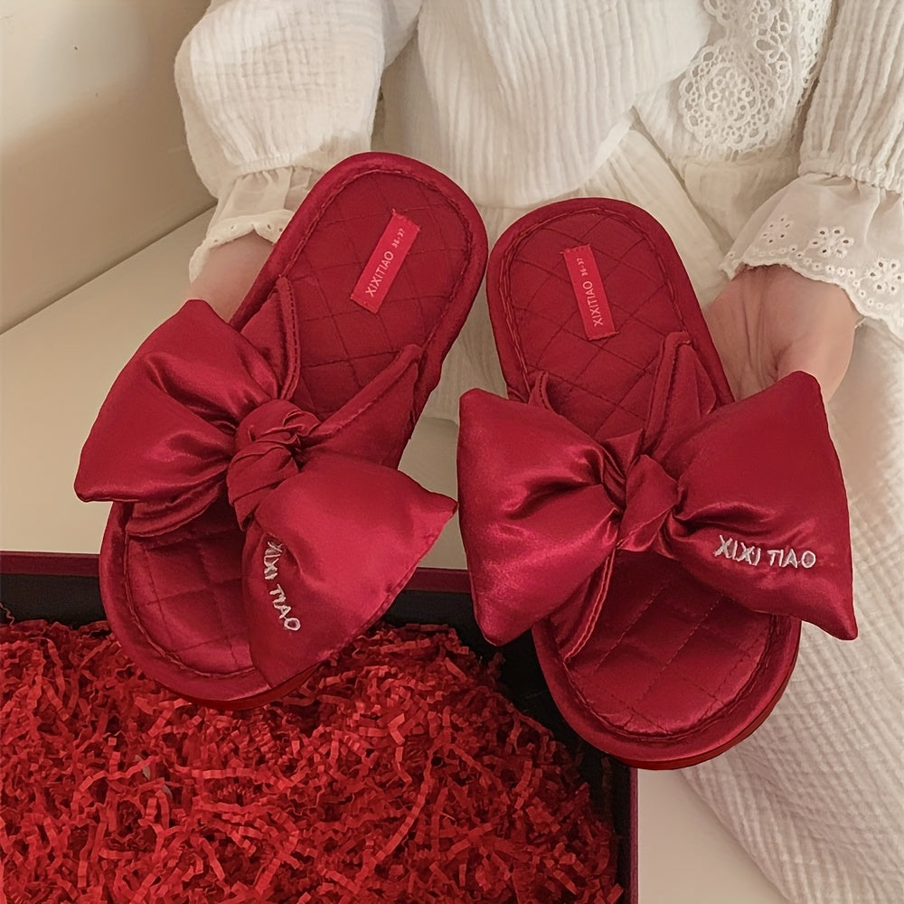 Ayollar uchun linen shippaklar, sirpanishga qarshi, ichki pol poyabzali, barcha mavsum uchun qulaylik