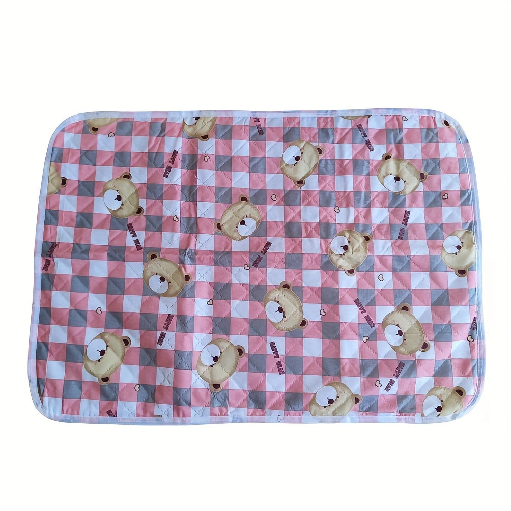 Voshiyalarni almashtirish uchun qayta ishlatiladigan bosma yotish matosi, bolalar va keksa uchun