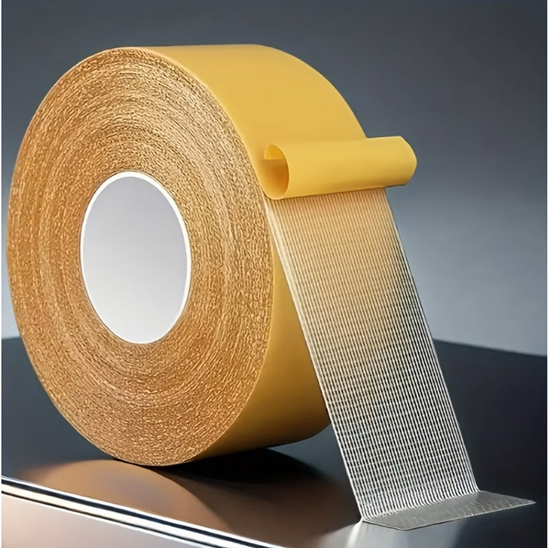Heavy-Duty Double-Sided Tape for Walls Glass Fabric Wood Metal Home Office Repairs