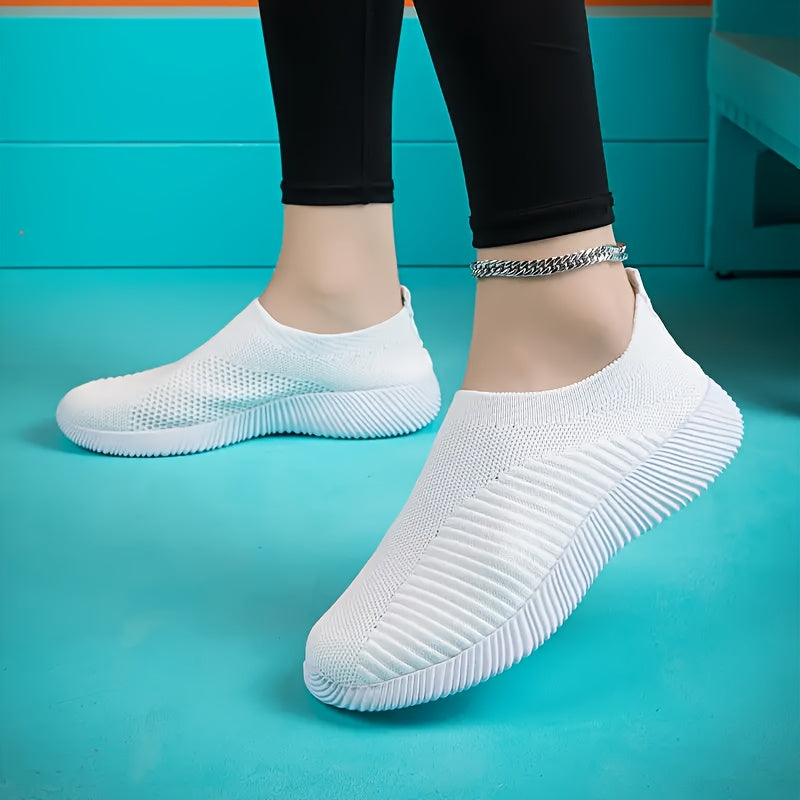 Women's Breathable Casual Sports Shoes Lightweight Running Sneakers for Fitness and Outdoors
