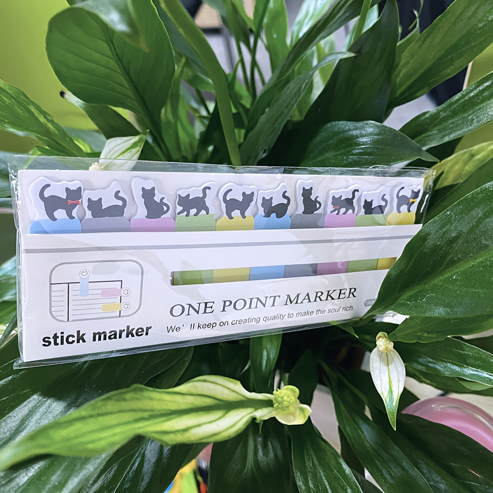 Notas adhesivas index con pegamento para estudiantes oficina papelería escolar