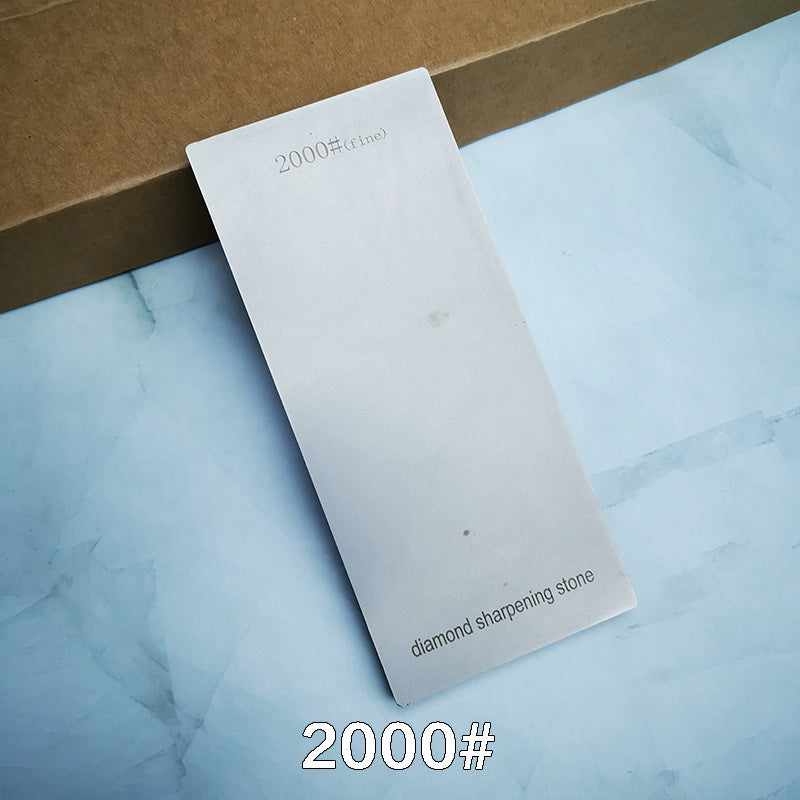 Diamond Sharpening Stones Set 120 600 1500 3000 Grit with Base and Sharpening Bar