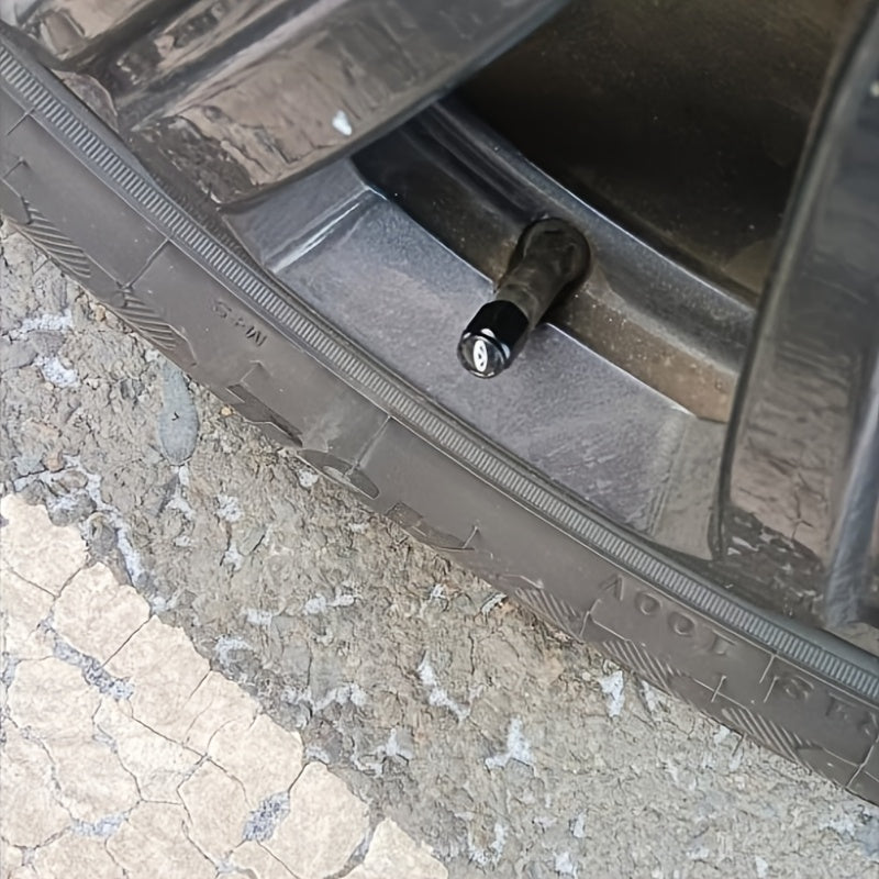 Car Tire Valve Cover 5-Pack Universal Rubber for SUV and Sedan