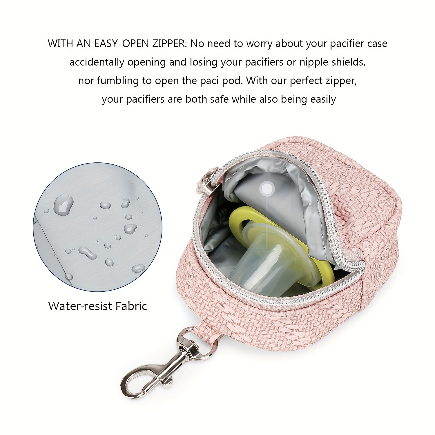 PEVA ichki sumkali faux teri bolalar tishlagichni tashkil etuvchi asosiy buyumlarni saqlash uchun