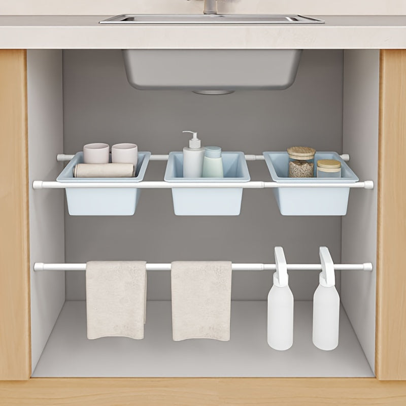 Turli foydalanish uchun ko'p funksiyali tortiladigan pardalar tutqichi