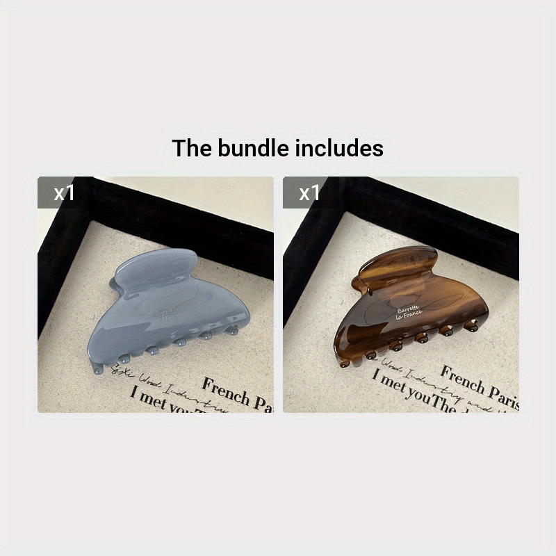 Stylish Hair Claw Clip for Women Ponytails Durable Grip Accessories