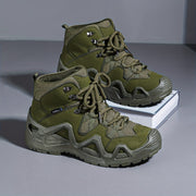 Erkaklar uchun qattiq piyoda botinkalari - lagerda, toshga chiqishda va tog'ga chiqishda kabi ochiq havoda faoliyatlar uchun ideal.