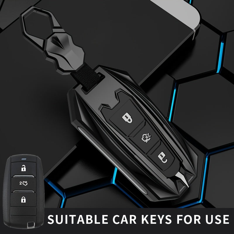 Car Smart Key Cover Bag Shell Protector Keychain Leather Universal