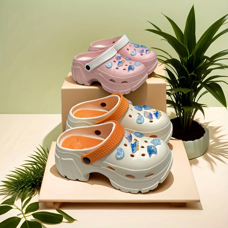 Women Casual Shoes Fish Charm EVA Thick Sole Beach Summer Footwear