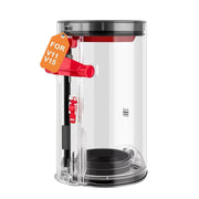 Dyson V11 V15 SV14 SV15 SV22 changyutgichlari bilan mos keladigan katta plastik chang idishi, 970050-01 va 965443-01 qismlari bilan mos keladi, zaryadsiz va batareyasiz.