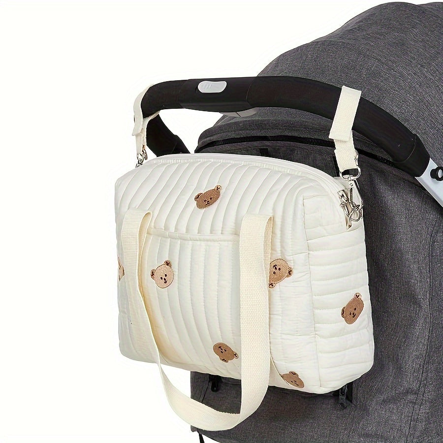 Medium-Sized Diaper Bag for Parents on Multi-Bear Outings