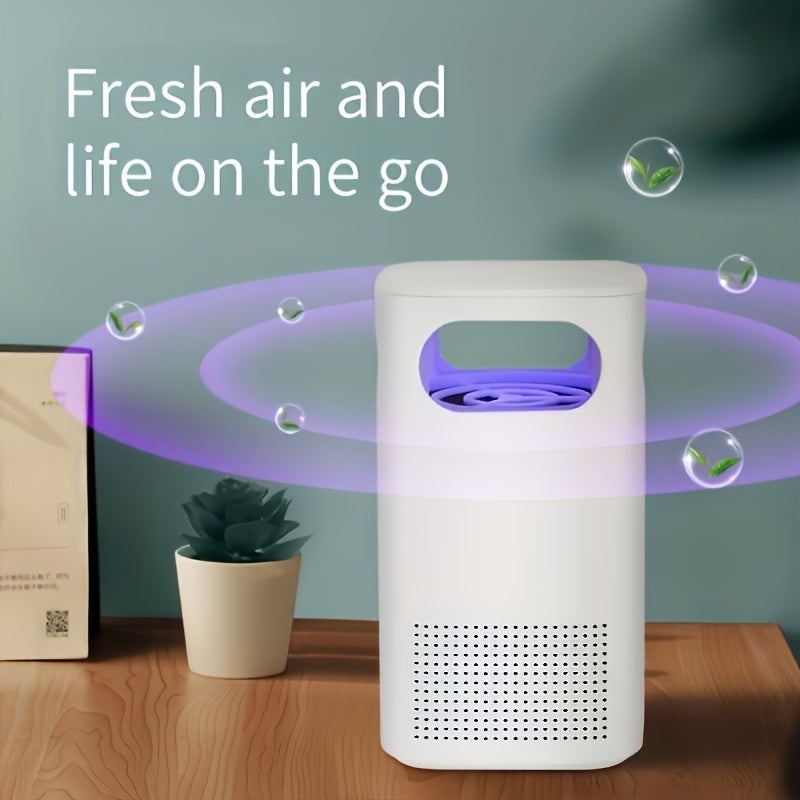 Portable USB HEPA Air Purifier with UV Light for Office and Bedroom