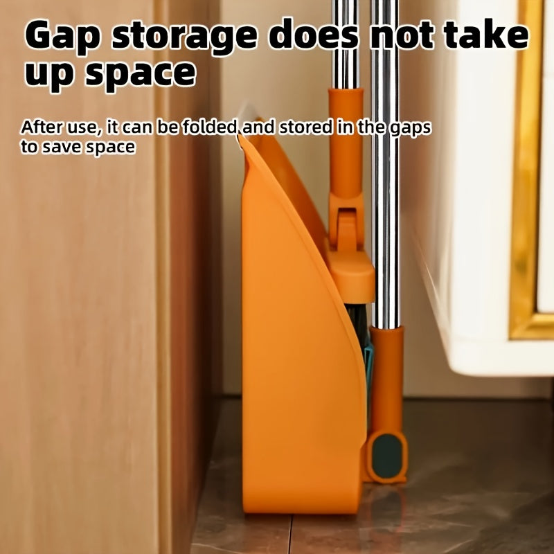 Uy tozalash cho'tkasi va axlat to'plovchi to'plami, sochlarni oson tozalash va axlat yig'ish uchun yopishqoq bo'lmagan texnologiya bilan.