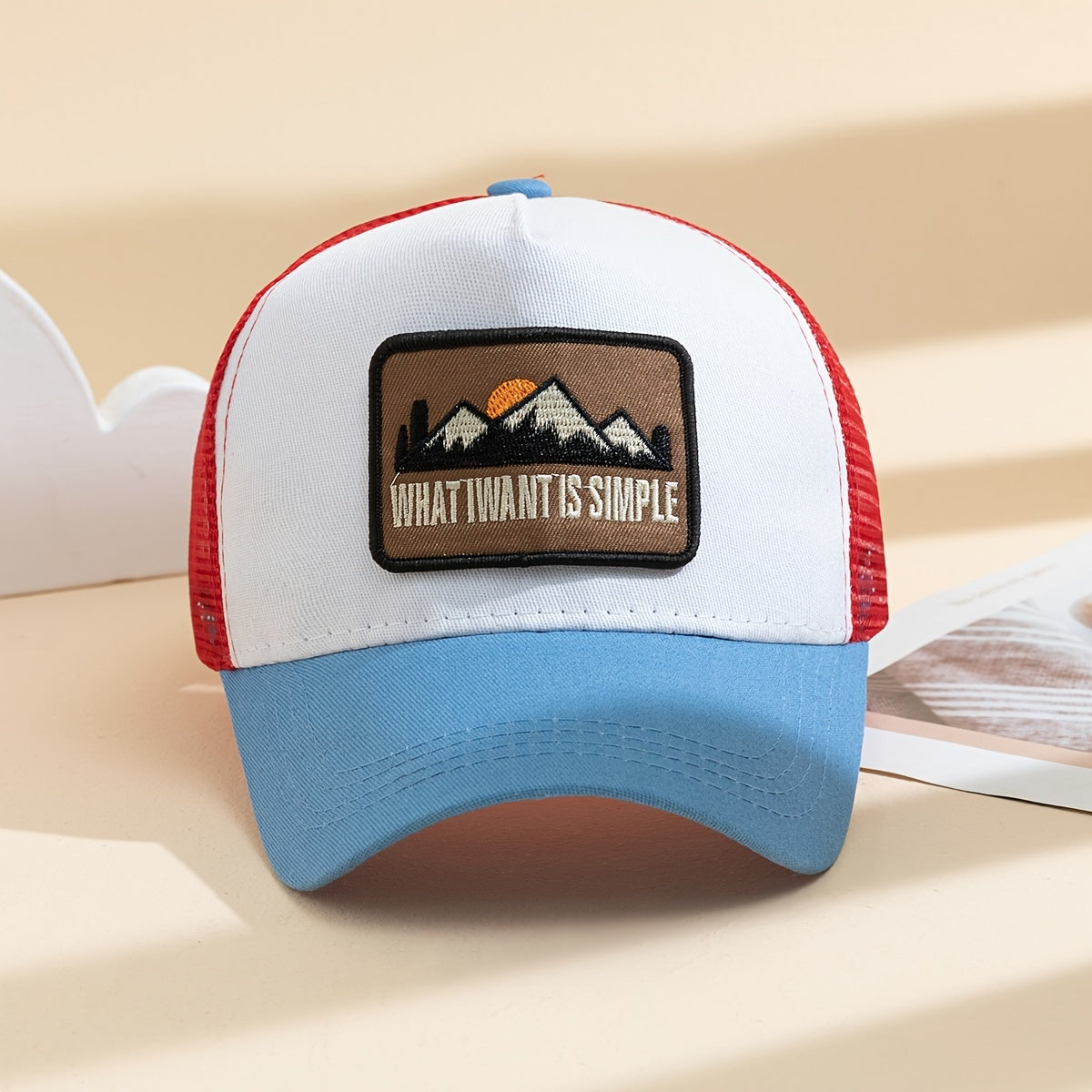 Unisex Mesh Sunshade Baseball Cap Adjustable Strap Outdoor Sports Gift