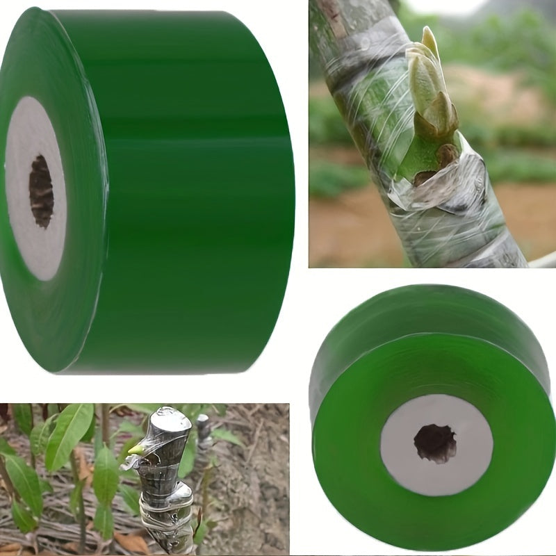 Cinta de injerto para árboles frutales transparente 2cm x 10m, película de envoltura duradera