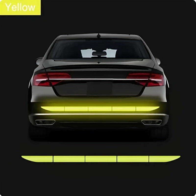 Car Reflective Vinyl Safety Decal for Rear Bumper and Trunk
