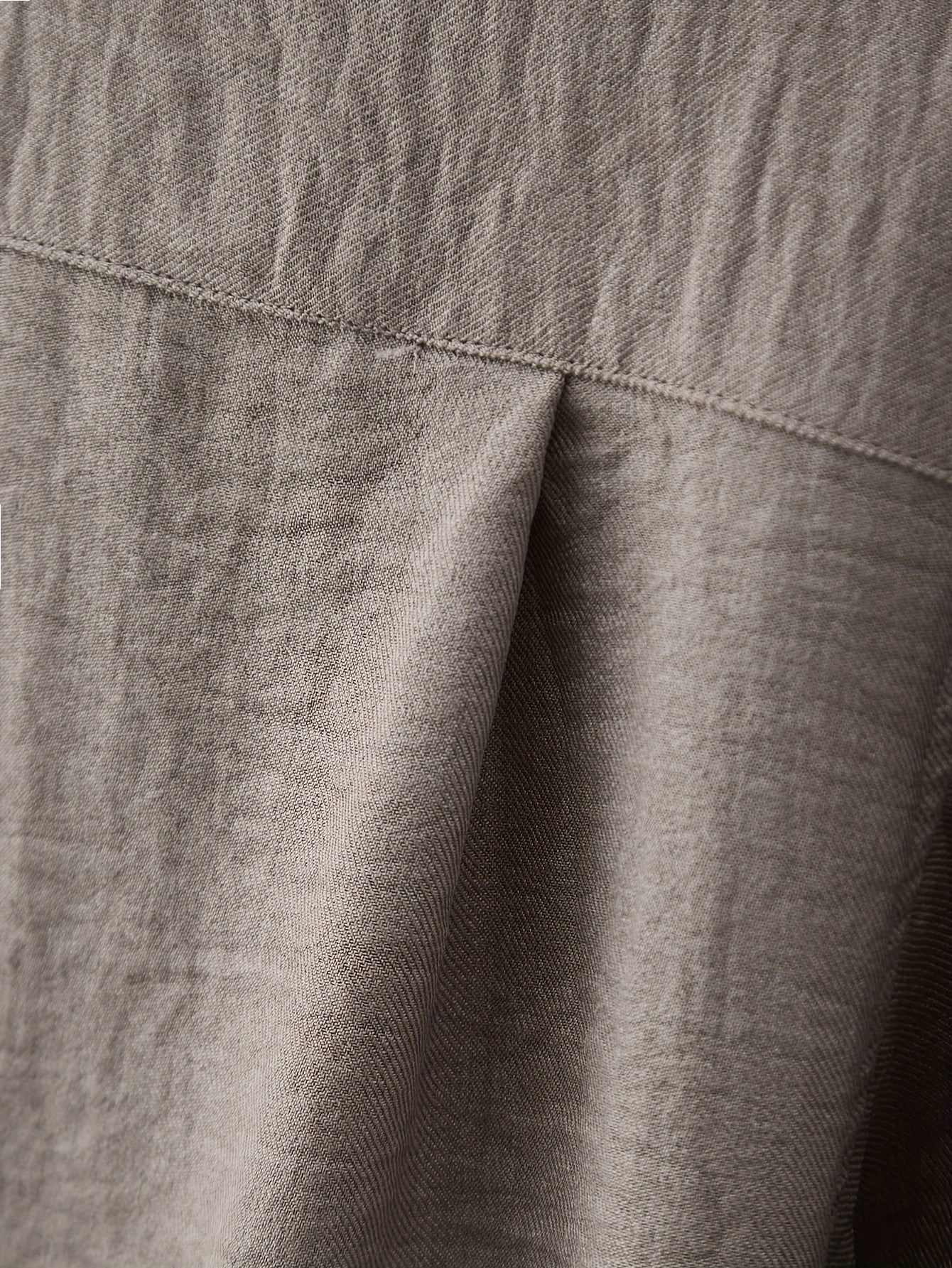 Men's Casual Button-Up Shirt Polyester Solid Mandarin Collar Spring Summer Fall