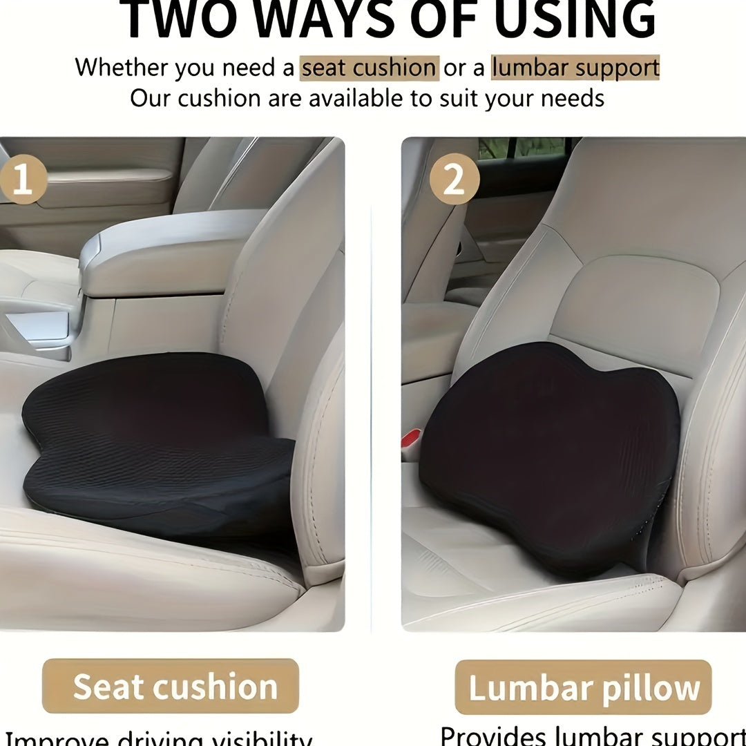 Memory Foam Car Seat Pad Cushion for Comfort and Support