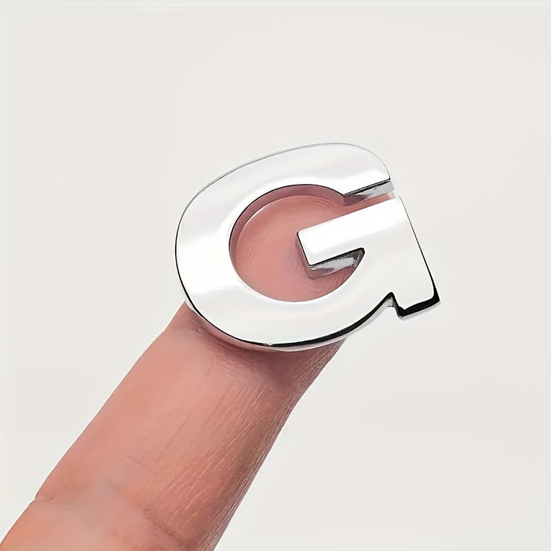 Metall avtomobil logotipi bagaj stikerlari uchun dvigatel quvvati raqami plitasi bezaklari