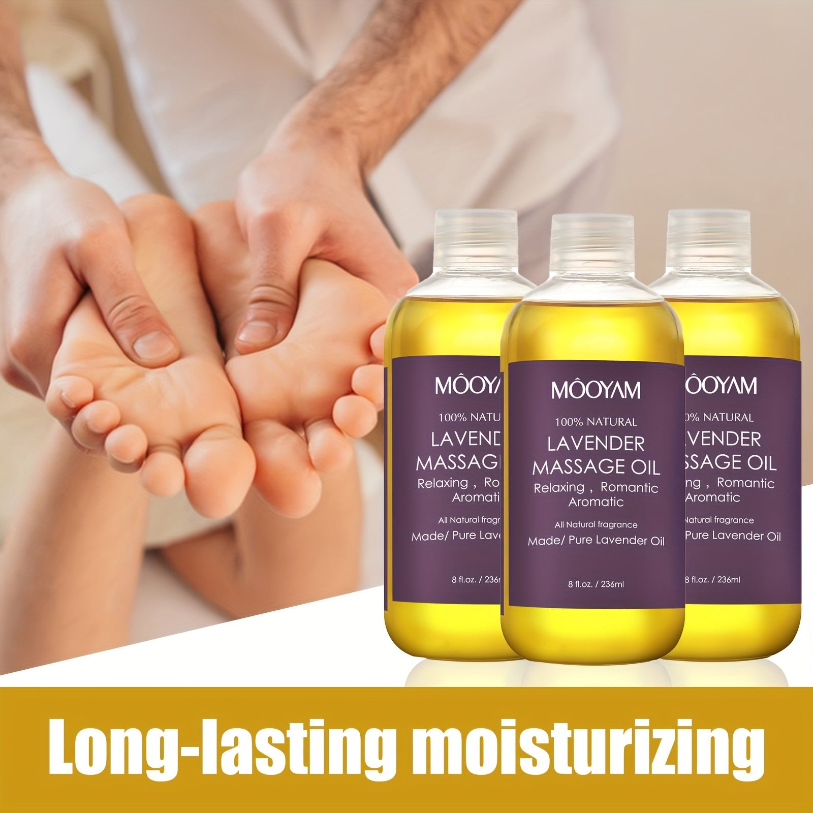 Natural Lavender Essential Oil for Moisturizing Skin Unisex All Skin Types Hypoallergenic