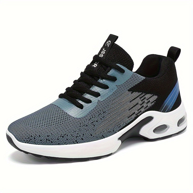 Men's Breathable Knit Sports Shoes Lightweight Casual Running Sneakers