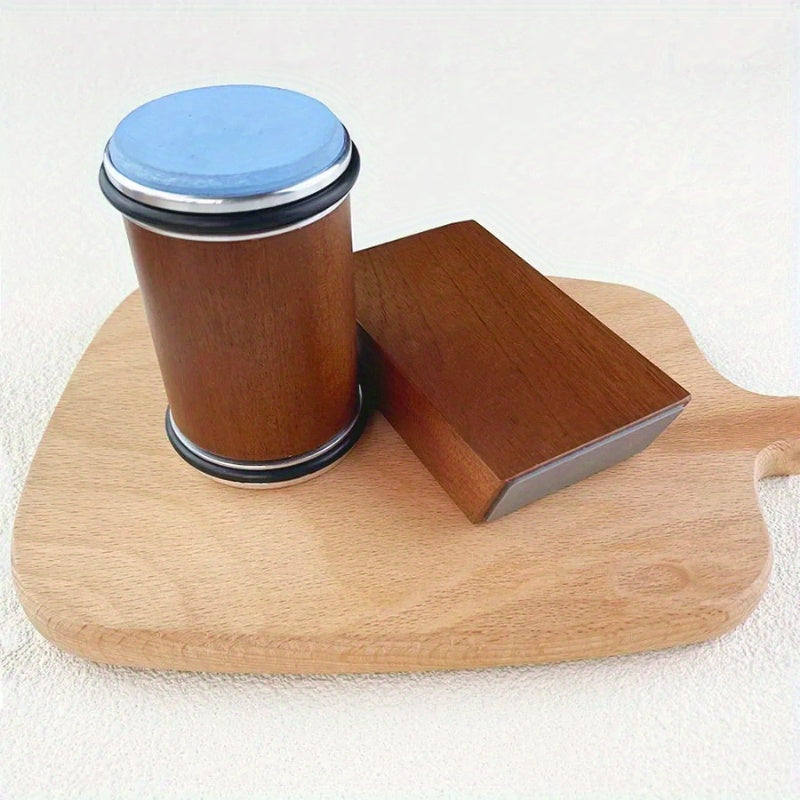 Magnetic Knife Sharpener with Diamond Stone and Adjustable Angle Wooden Grinding System