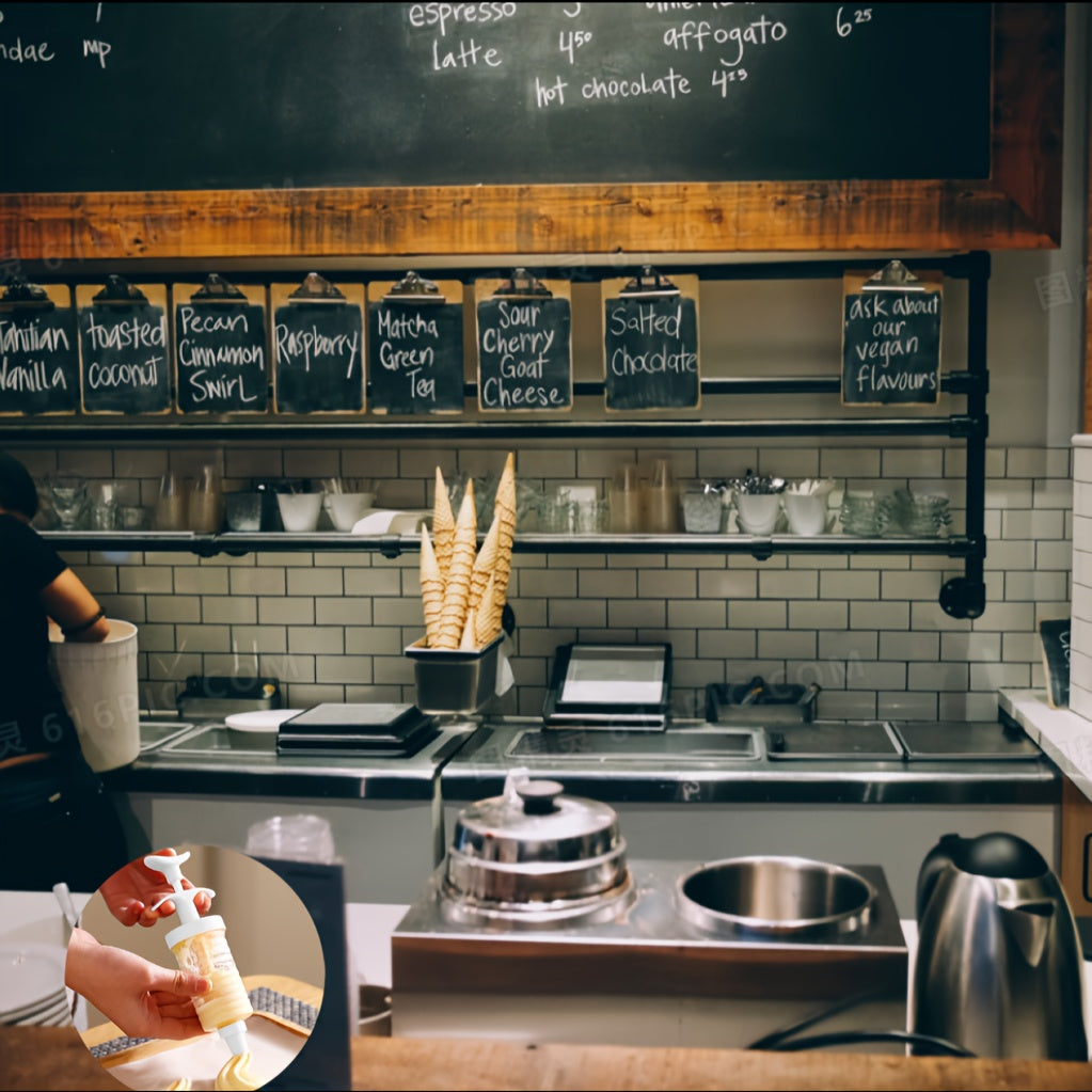 8-Piece Cake Decorating Nozzle Set for Professional Baking and Restaurant Use