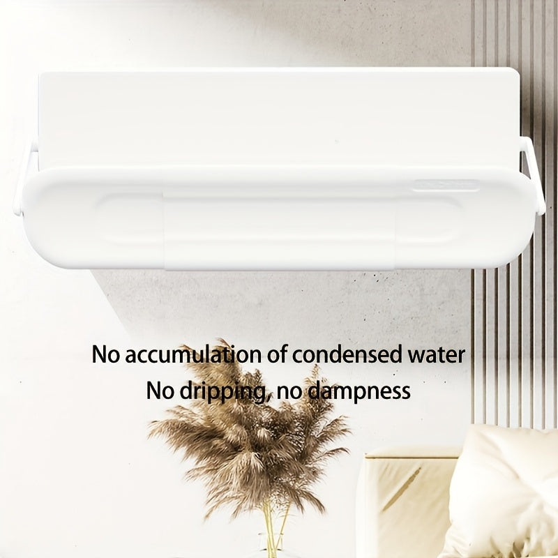 Adjustable Air Conditioner Deflector Wall Mount No Power Universal Ventilation Plate