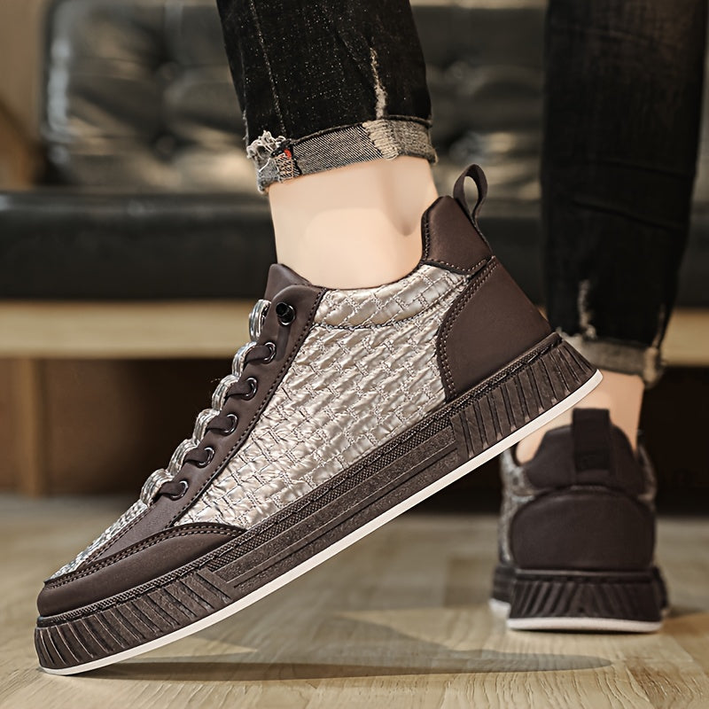 Trendy Low-Top Solid Color Sneakers for Casual Wear with Fabric Upper and Rubber Sole