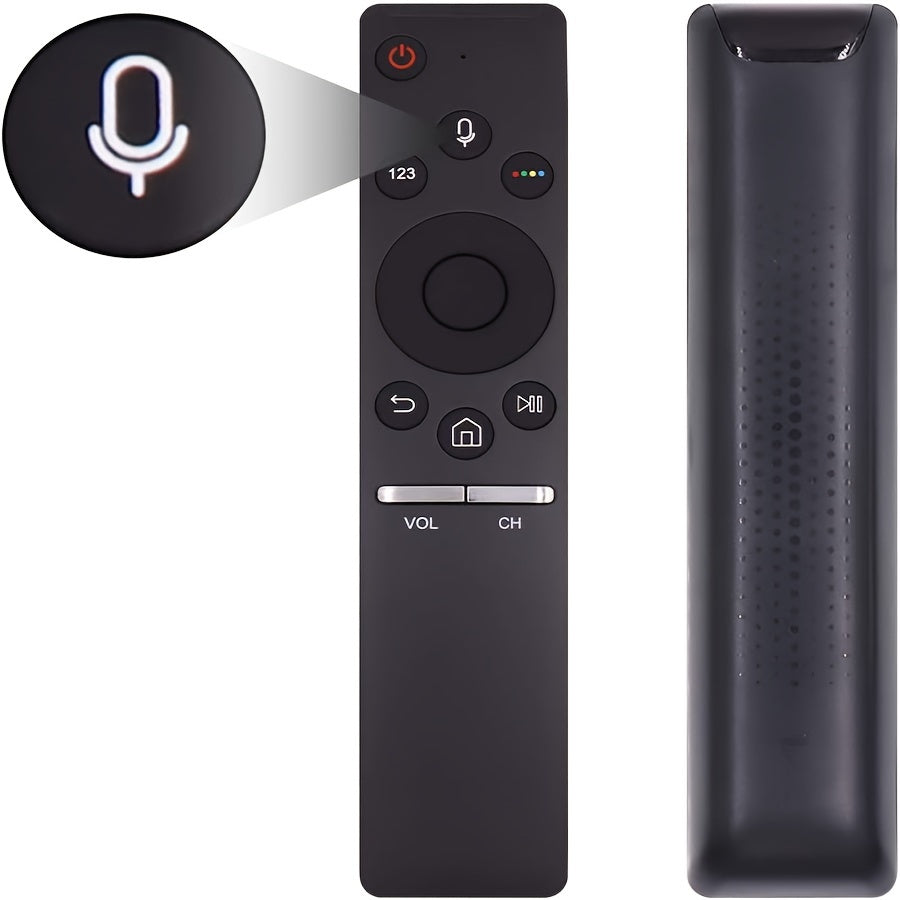 Ergonomic Voice-Activated Remote Control for Samsung 4K Smart TVs Battery Operated