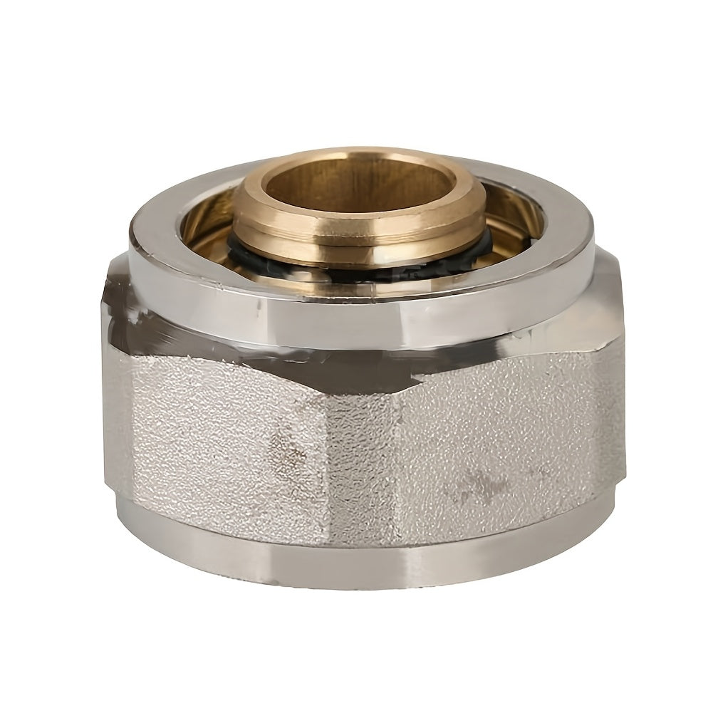 Metal Brass Floor Heating Water Distributor Adapter for Home Renovation DIY