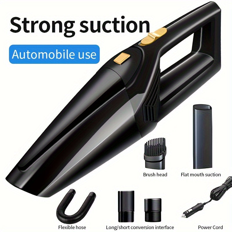 Portable Car Vacuum Cleaner with High Suction for Vehicles