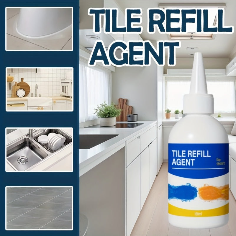 White Ceramic Tile Sealer Waterproof Grout Filler for Interior Exterior Repair