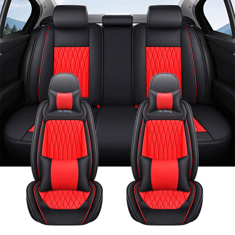 To‘liq qamrovli PU charmashli avtomobil o‘rindiqlari qoplamalari 5-o‘rinli barcha mavsumlar uchun nafas oladigan, dog‘ga chidamli