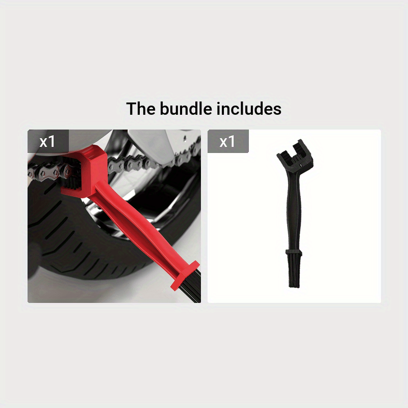 Motorcycle Chain Brush Durable Cleaning Tool for Motorcycle Chains