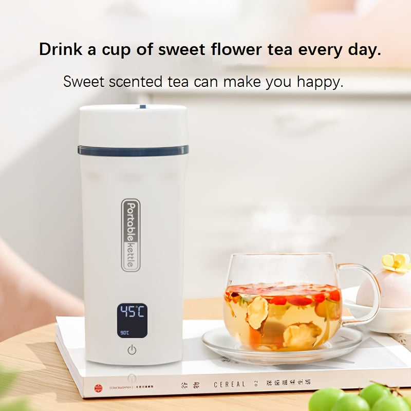 Large 550ml Electric Kettle For 2-3 People, Portable, Detachable Cord