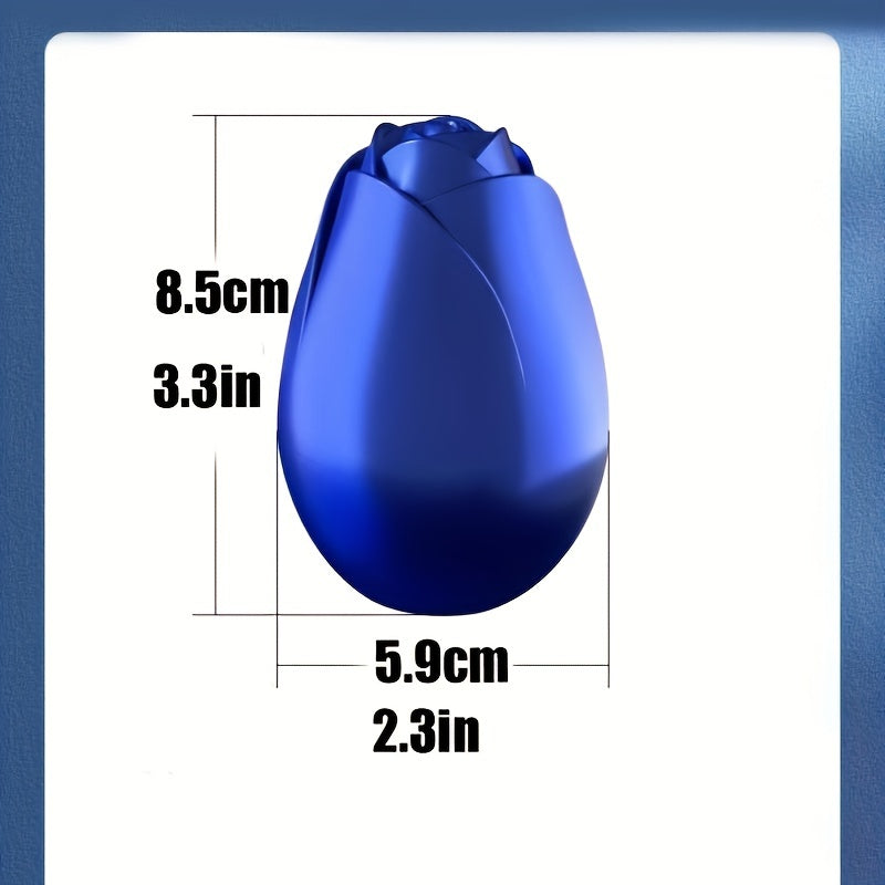 Flower-Shaped Toilet Bowl Cleaner with Deodorizing and Stain Removal