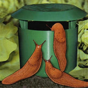 Пластиковая ловушка для улиток и слизней, зеленая, для борьбы с вредителями в саду, 10x11 см