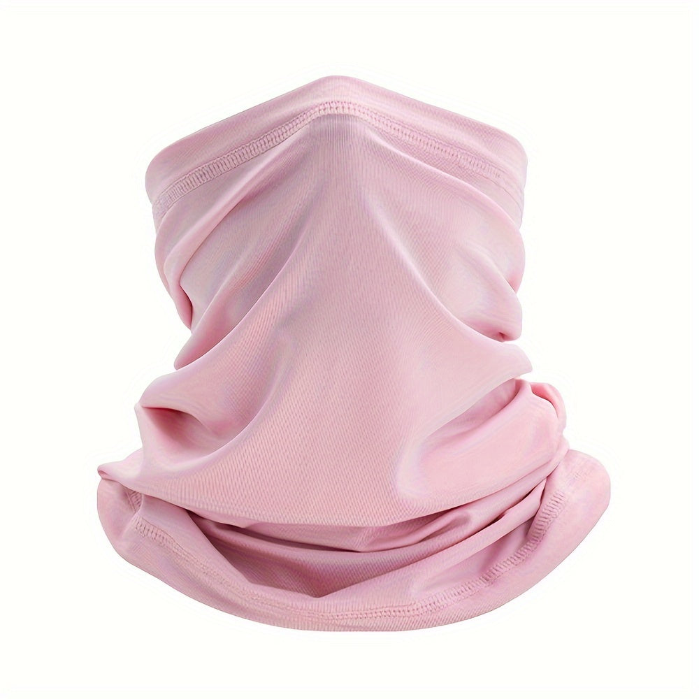 Gaiter facial de cuello reutilizable, transpirable y unisex para motocicleta