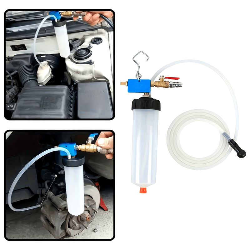 Auto Brake Fluid Change Kit Hydraulic Clutch Bleeding Tool for Car Motorcycle Truck