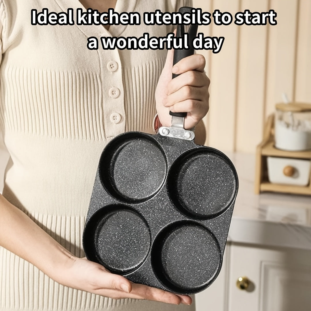 Чугунная антипригарная сковорода для яиц для газовых и электрических плит 8 дюймов