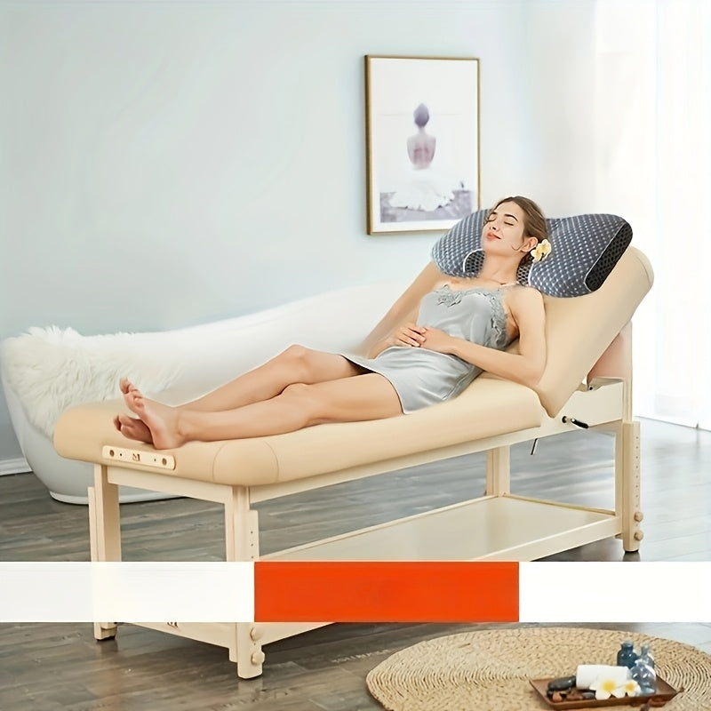  Almohada ergonómica grande de soporte para el cuello en 3D para durmientes de lado con funda transpirable