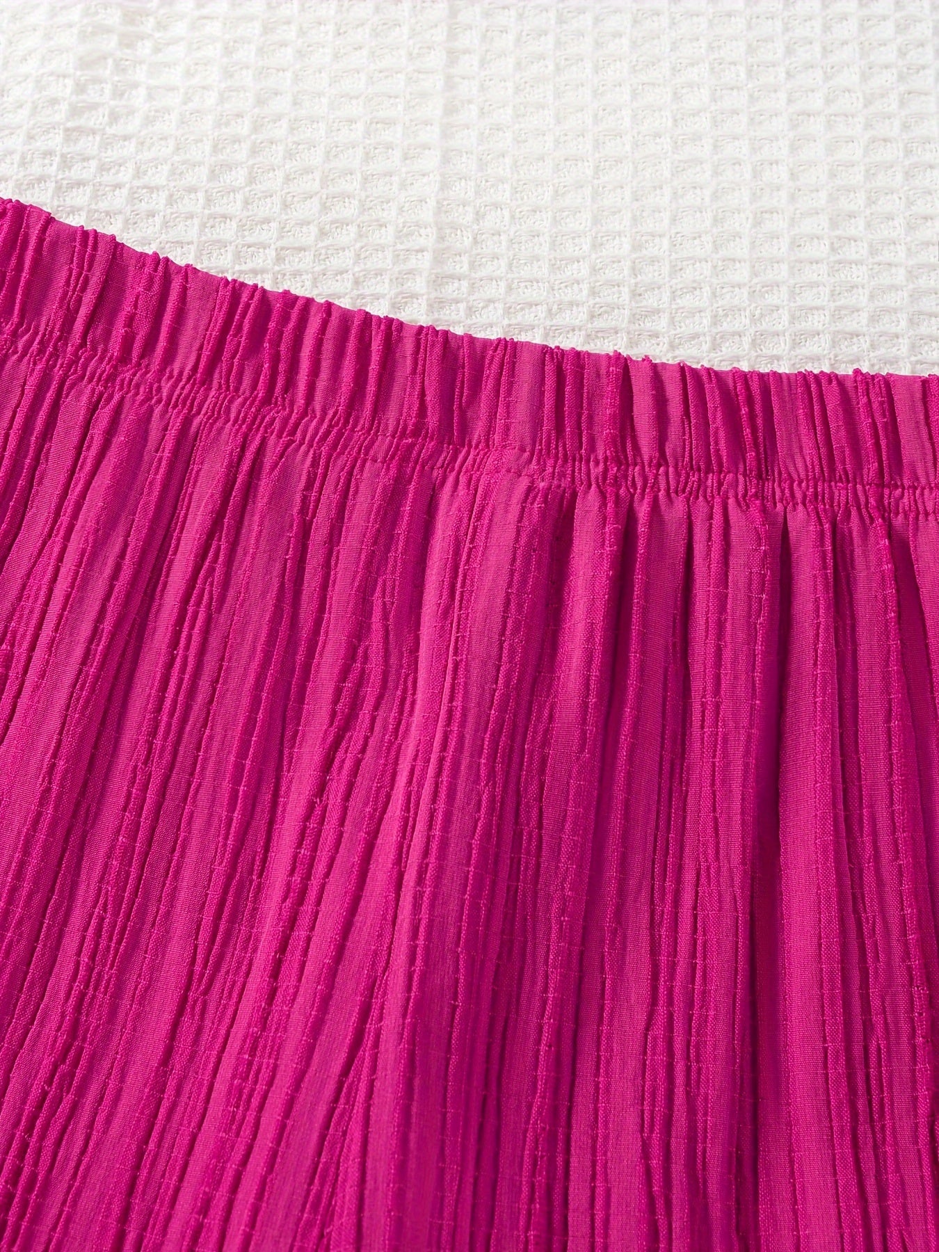 Girls Summer Outfit Set Sleeveless Top and Straight Pants for Kids