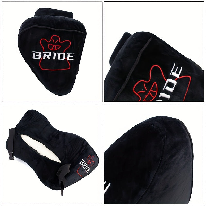 Car Headrest Neck Pillow Memory Foam Cotton Support for Office Travel