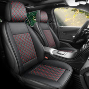 Universal Faux Leather Car Seat Covers Waterproof Breathable All-Season
