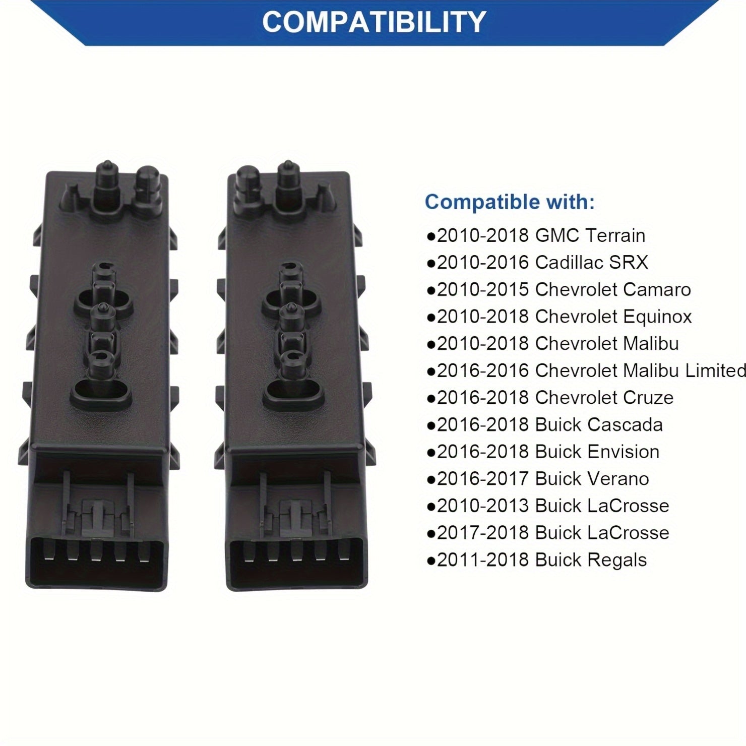 8-Way Power Seat Switch for Cars Front Left Right Replacement Without Battery