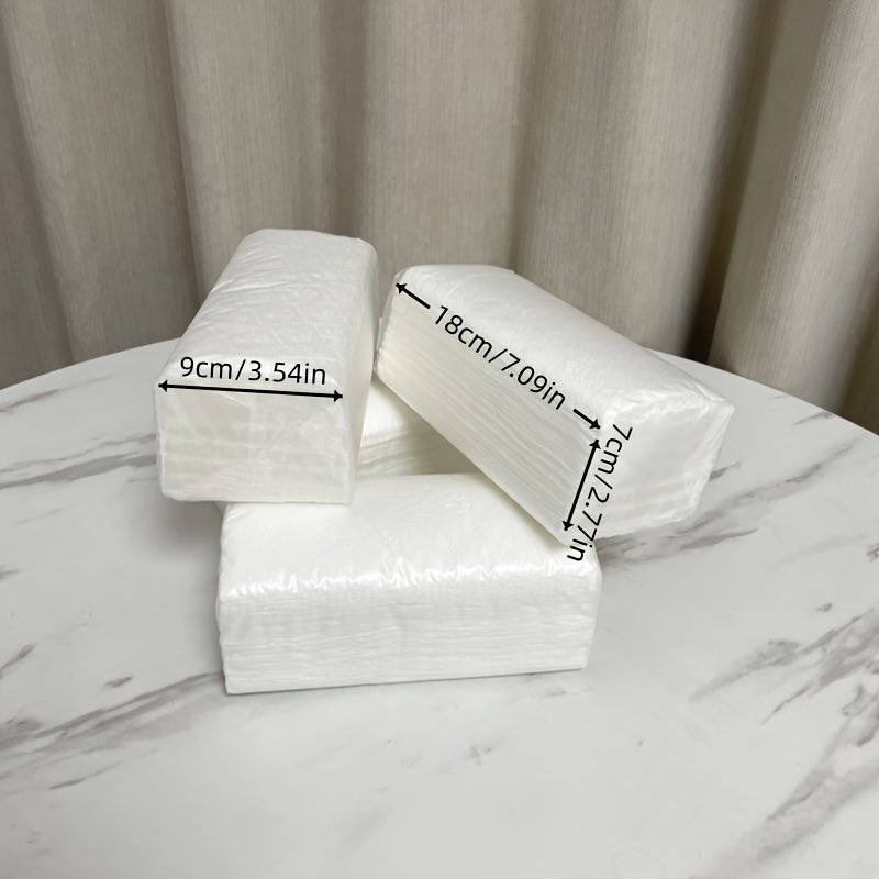 Paquete múltiple de toallas de papel de gran capacidad, pañuelos de mano, papel higiénico para hogar, oficina y coche